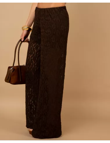 Pantalon dentelle