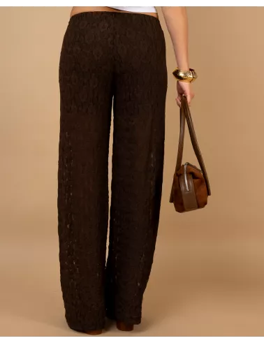 Pantalon dentelle
