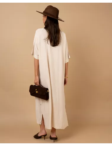 Robe longue chemise
