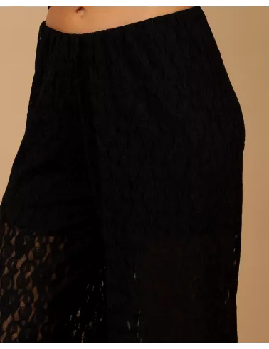 Pantalon dentelle