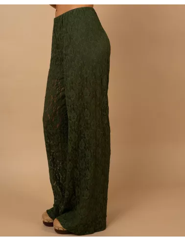 Pantalon dentelle
