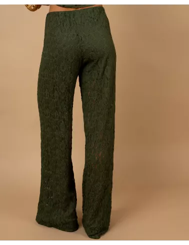 Pantalon dentelle