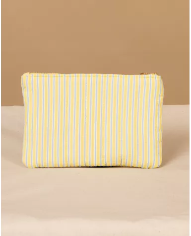 Pochette rayée amour