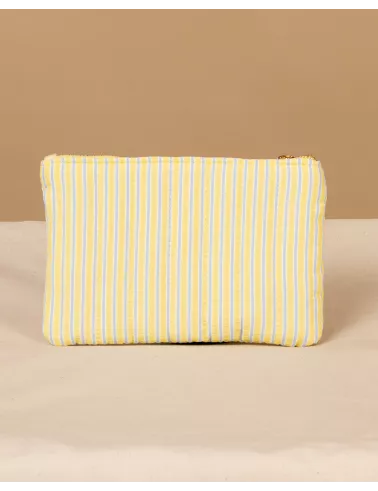 Pochette rayée amour