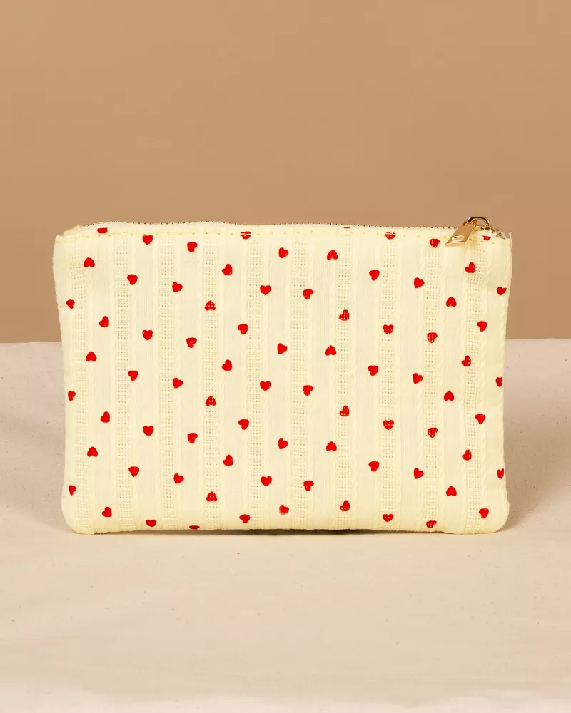 Pochette cœur amour