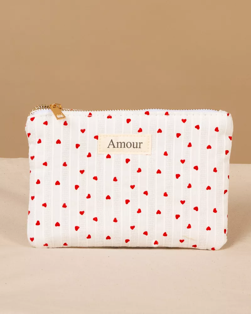 Pochette cœur amour