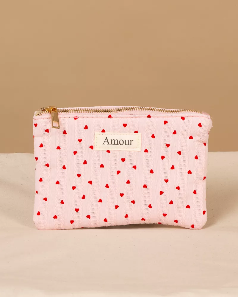 Pochette cœur amour