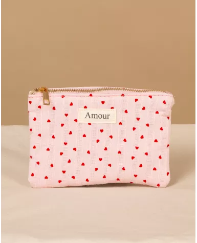 Pochette cœur amour