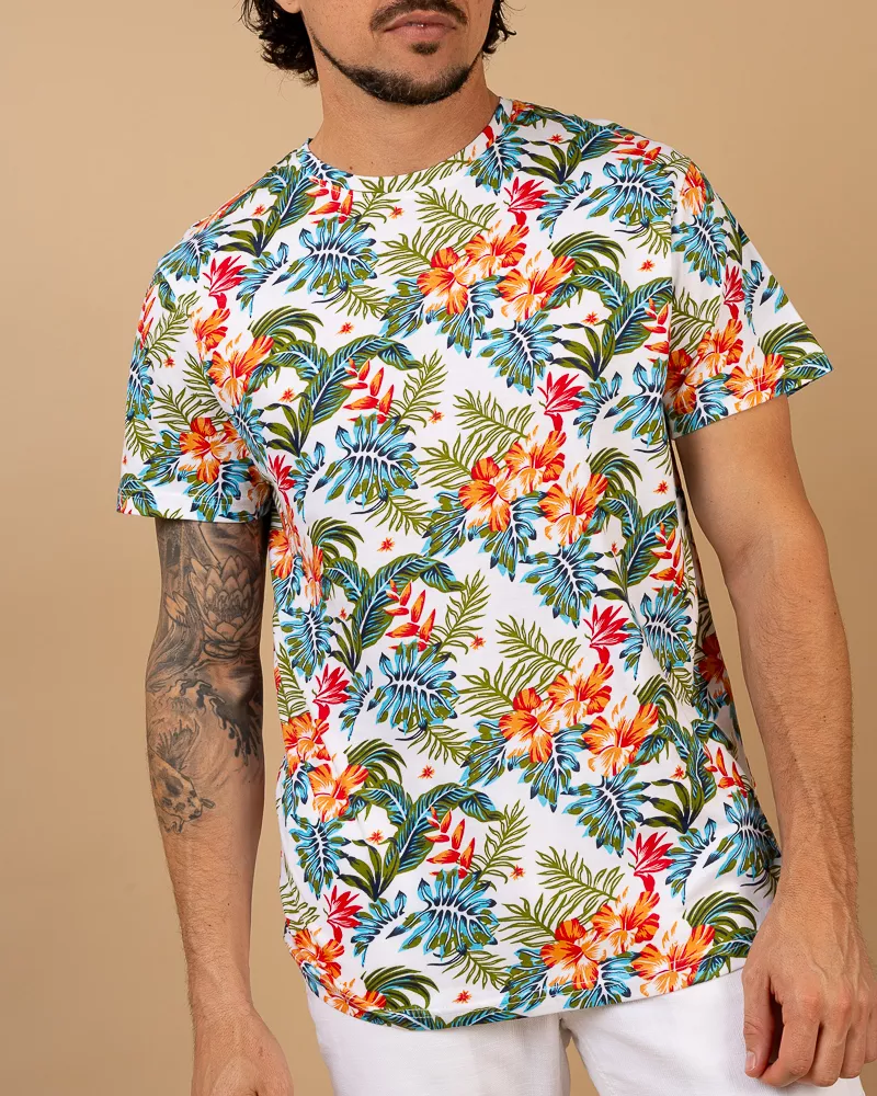 T-Shirt Fleurs