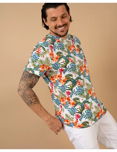 T-Shirt Fleurs