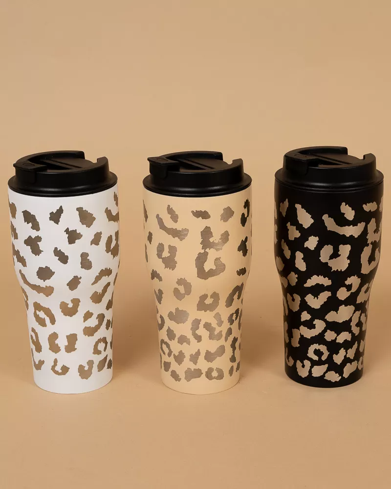 Mug transport léopard