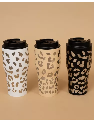 Mug transport léopard