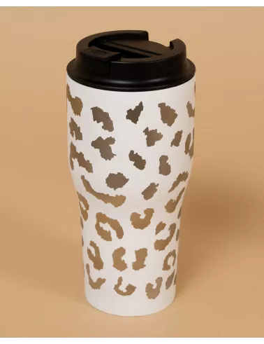 Mug transport léopard