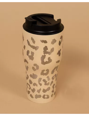 Mug transport léopard