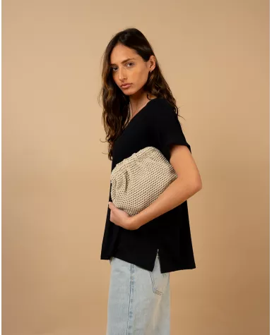 T-shirt oversize viscose