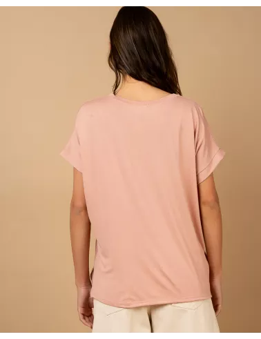 T-shirt oversize viscose