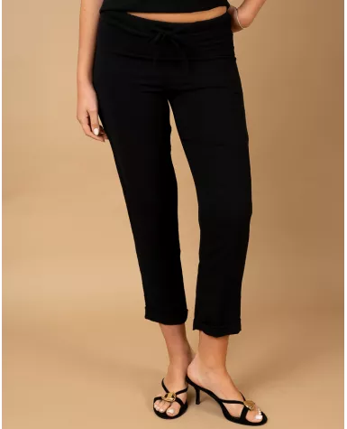 Pantalon revers fluide