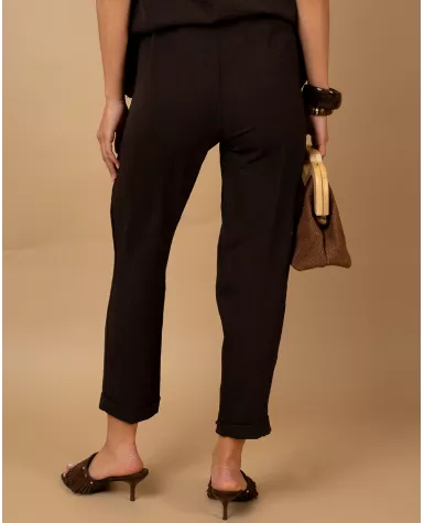 Pantalon revers fluide