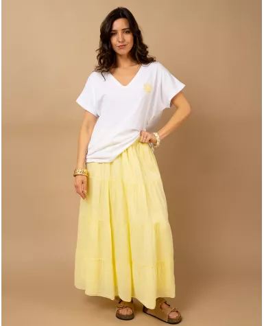 T-Shirt Soleil brodé