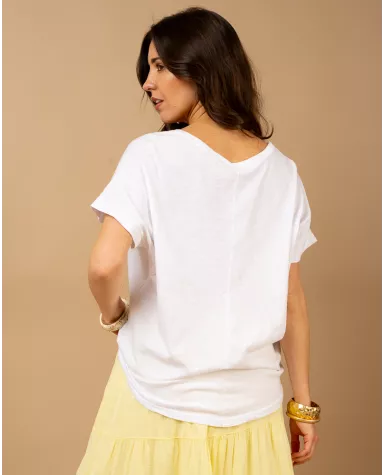 T-Shirt Soleil brodé
