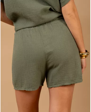 Short gaze de coton Short gaze de coton