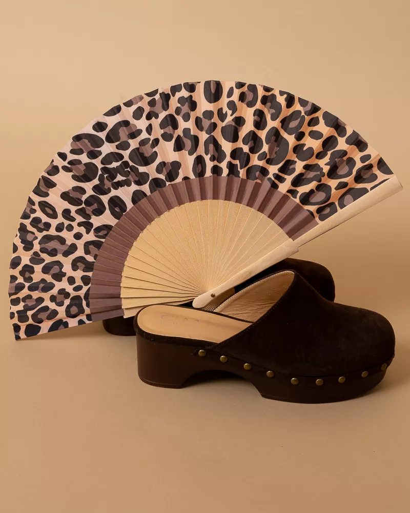 Eventail léopard