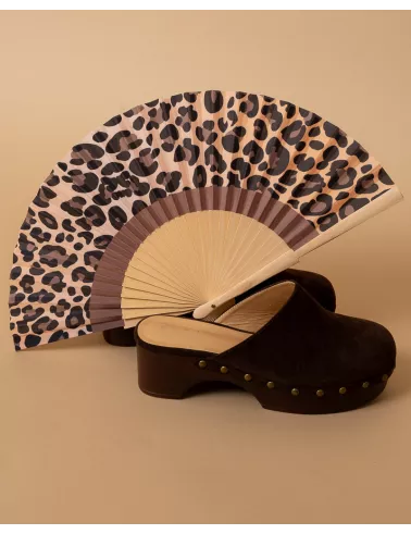 Eventail léopard