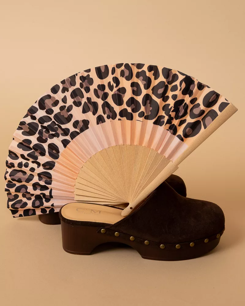 Eventail léopard