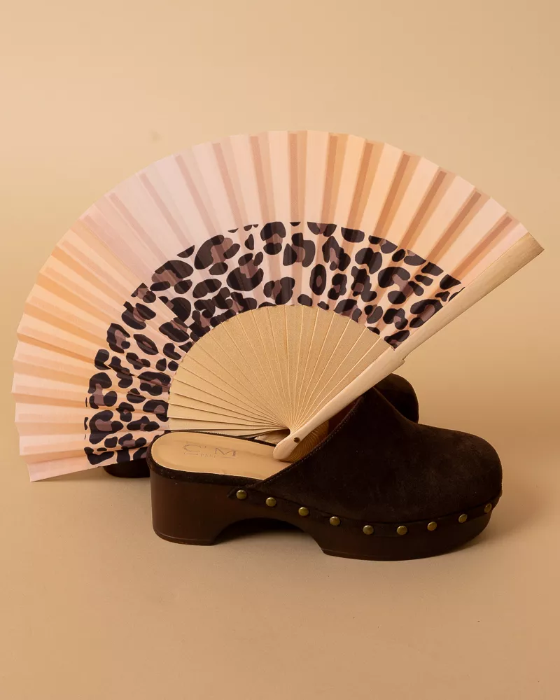 Eventail léopard