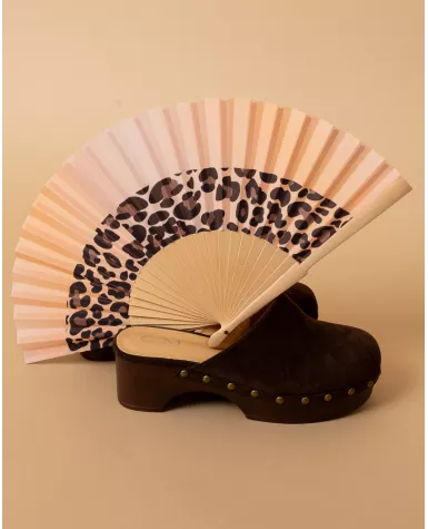 Eventail léopard