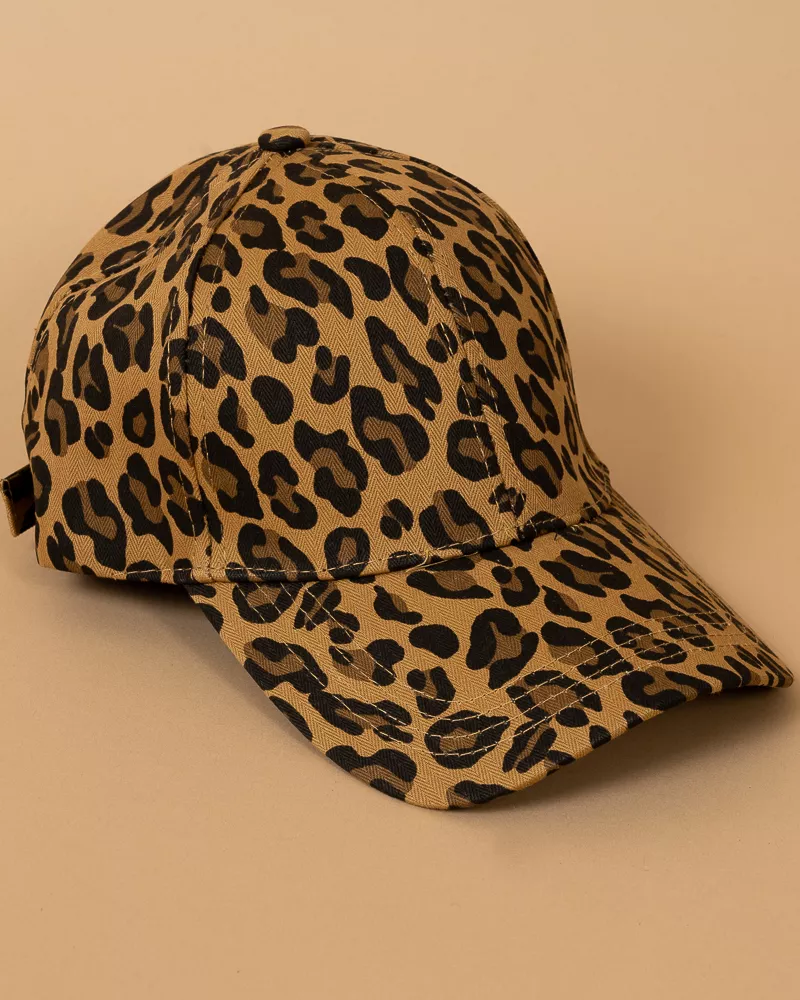 Casquette léopard