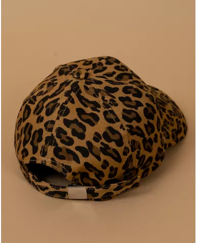 Casquette léopard