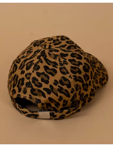 Casquette léopard