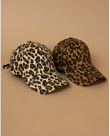 Casquette léopard