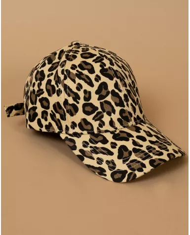Casquette léopard