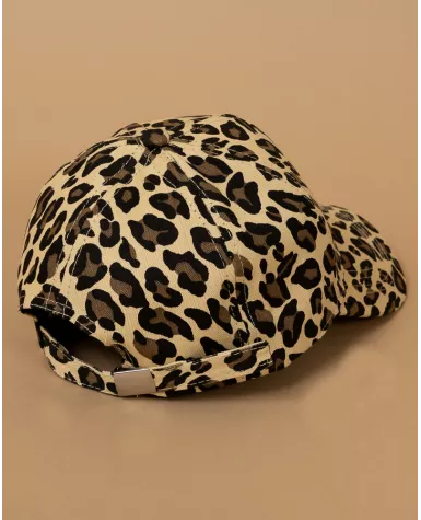 Casquette léopard