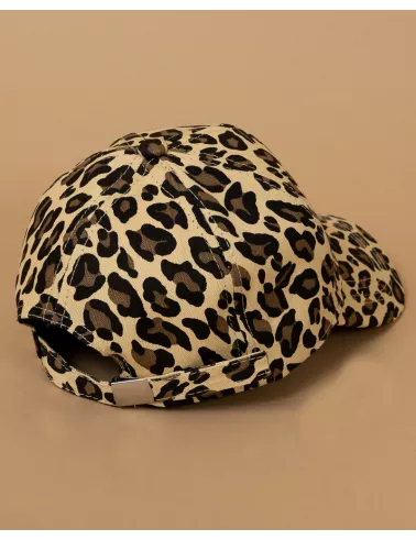 Casquette léopard
