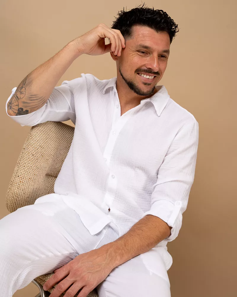 Chemise gaze de coton