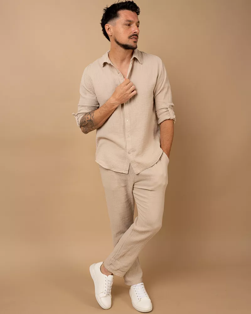 Chemise gaze de coton