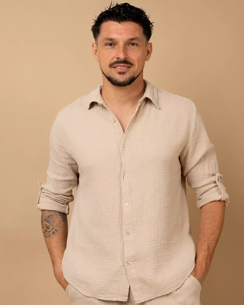 Chemise gaze de coton