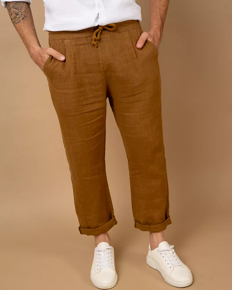 Pantalon lin
