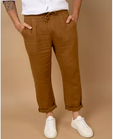 Pantalon lin