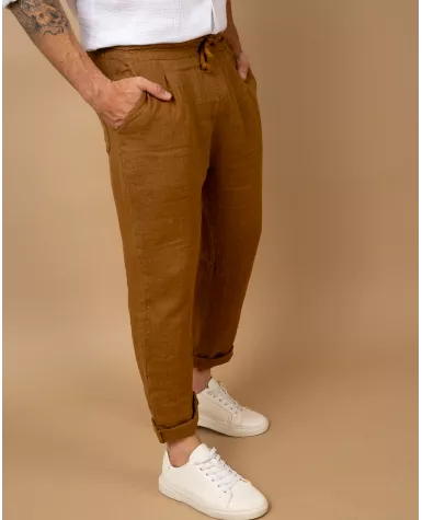 Pantalon lin