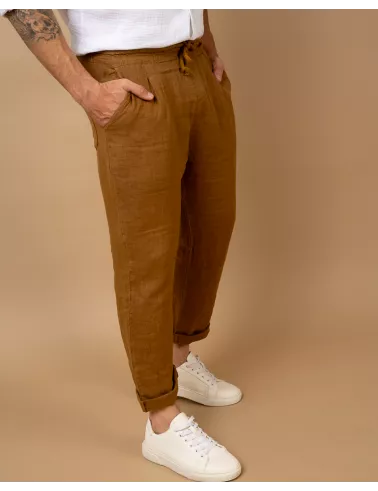 Pantalon lin