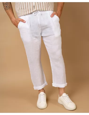 Pantalon lin
