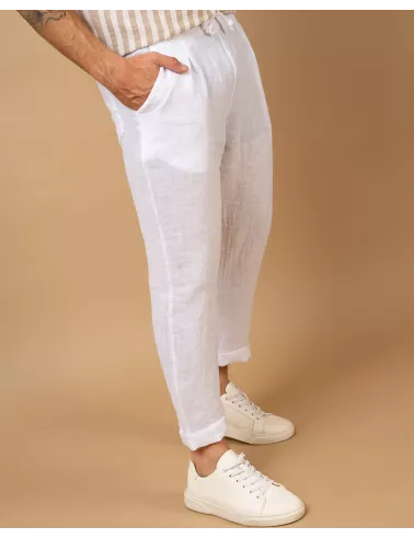 Pantalon lin