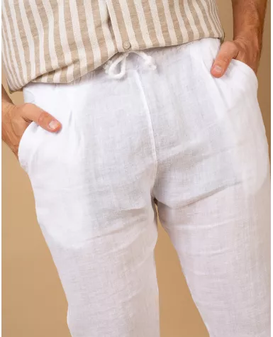 Pantalon lin