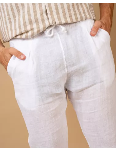 Pantalon lin