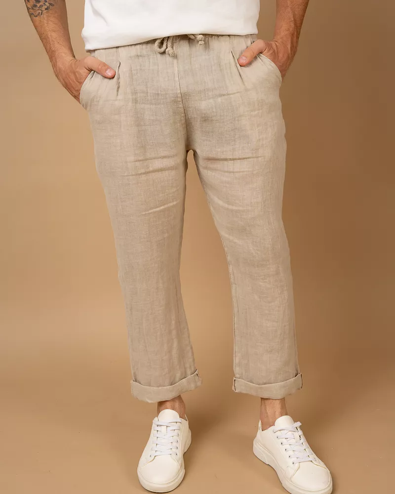 Pantalon lin