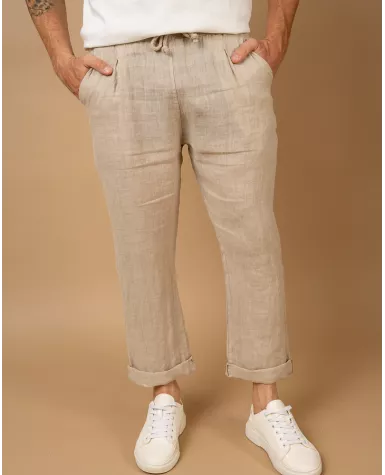 Pantalon lin